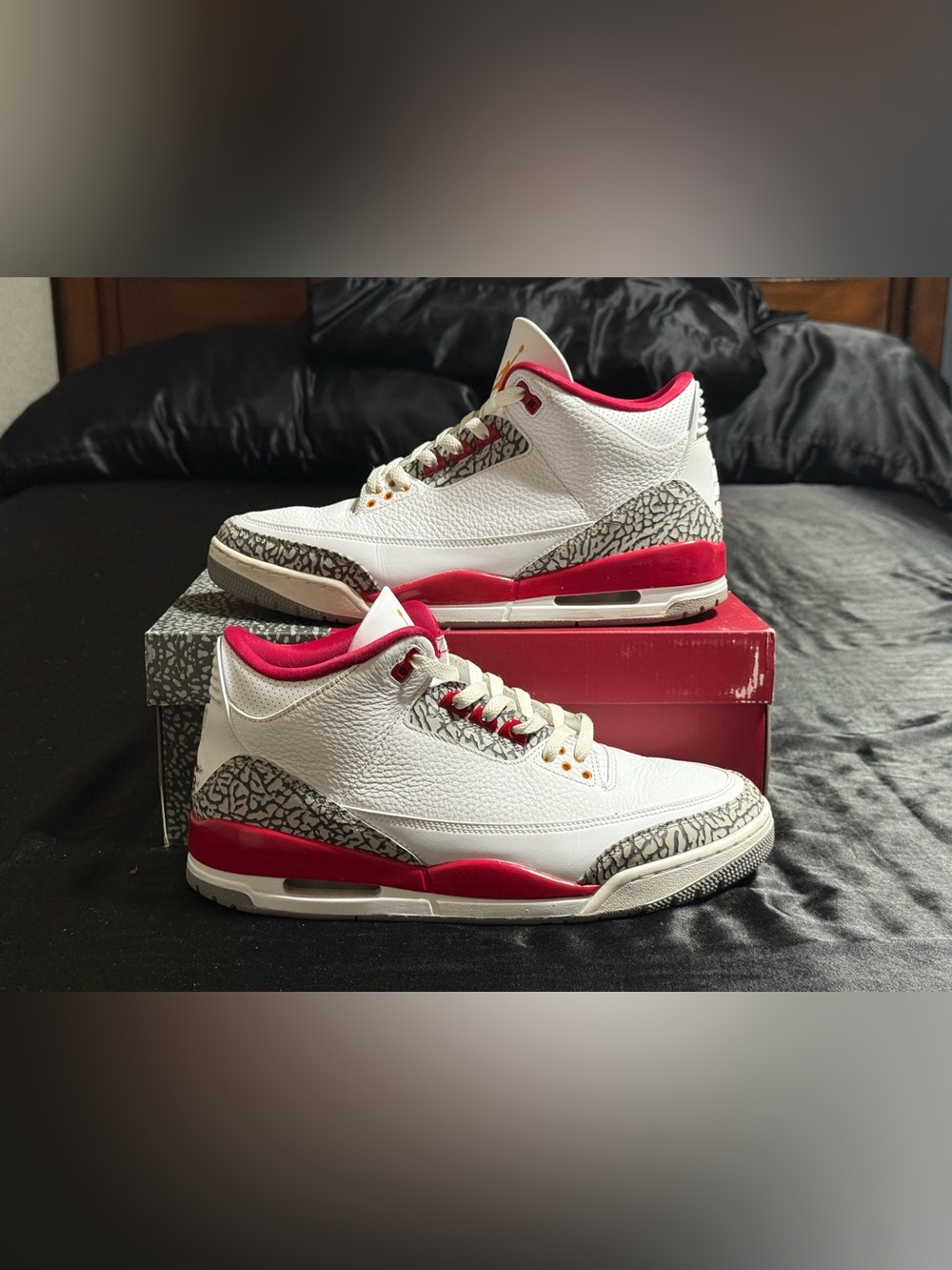 Men's Size 12 - Jordan 3 Retro Cardinal Red (2022)